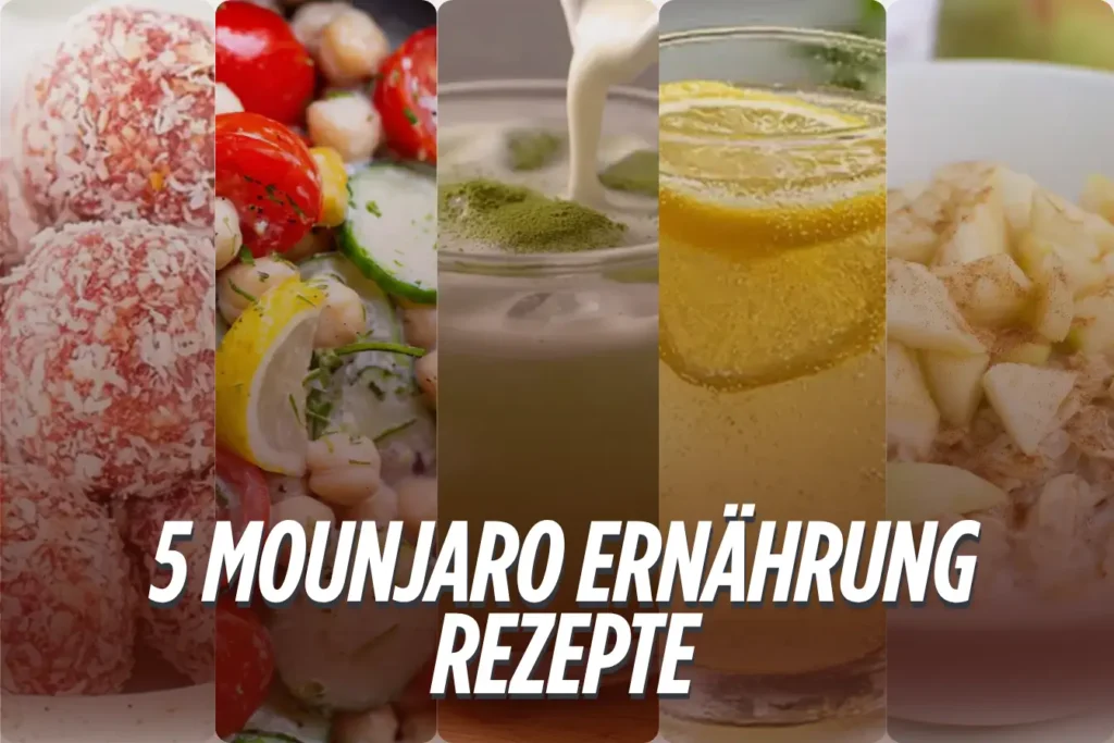 Fünf Mounjaro Ernährung Rezepte mit natürlichen Zutaten – stoffwechselaktivierend & abnehmfreundlich