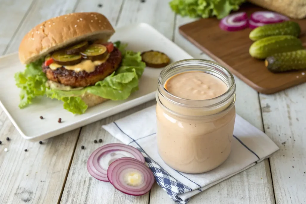 Burger Sauce Rezept ohne Ketchup