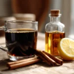 Abnehmkaffee mit Zimt, MCT-Öl und Zitrone