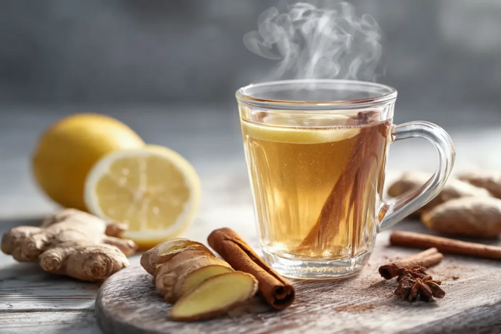 Zubereitung des Ingwer-Zimt-Rezepts Schritt für Schritt