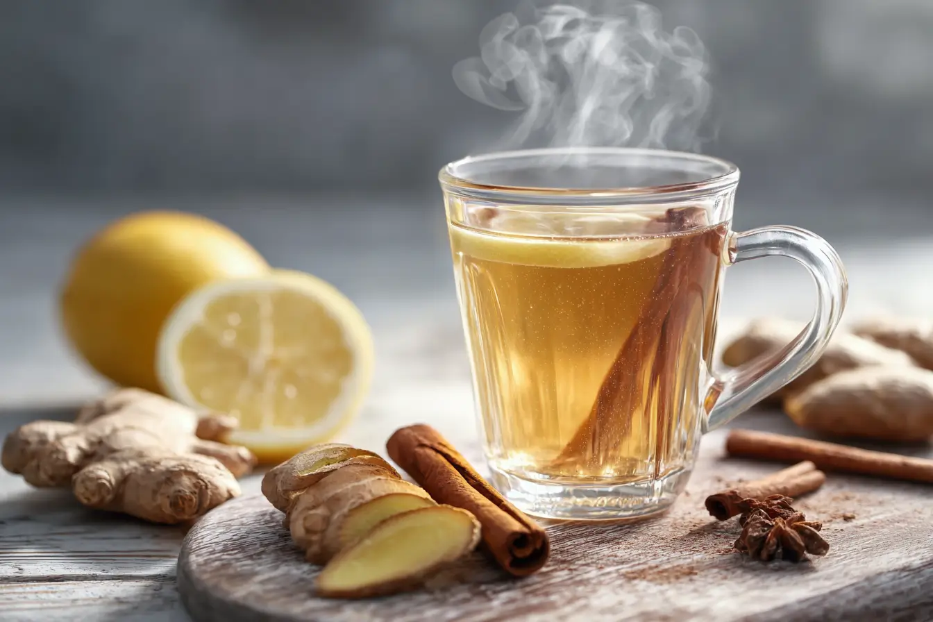 Zubereitung des Ingwer-Zimt-Rezepts Schritt für Schritt