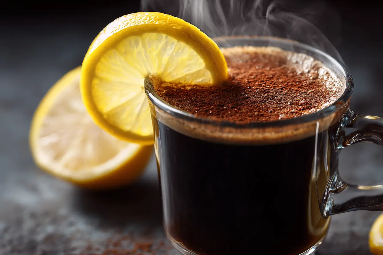 Kaffee-Trick zum Abnehmen mit Zimt, Zitrone und Ingwer