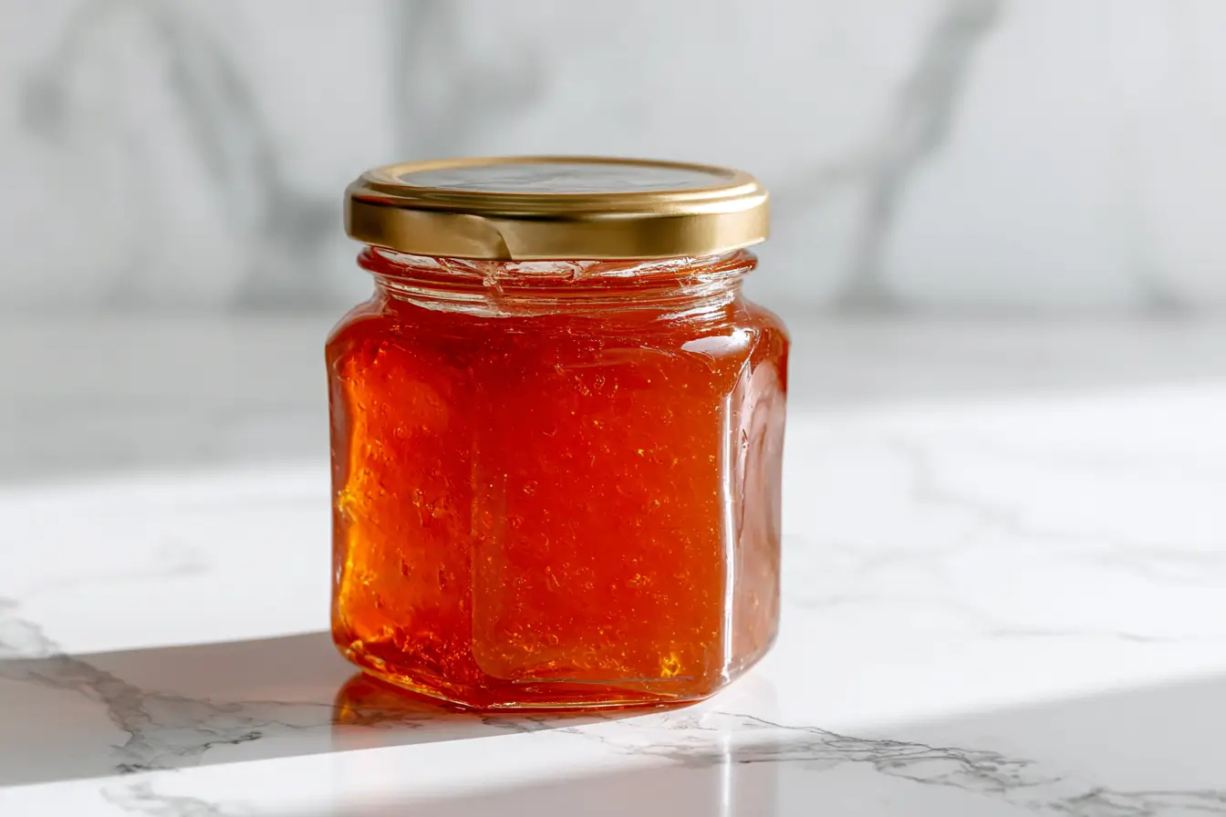 Quittengelee Rezept in moderner Küche mit klarer Ästhetik