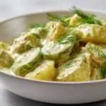 Schmorgurken DDR Rezept wie bei Oma mit Dill in cremiger Soße