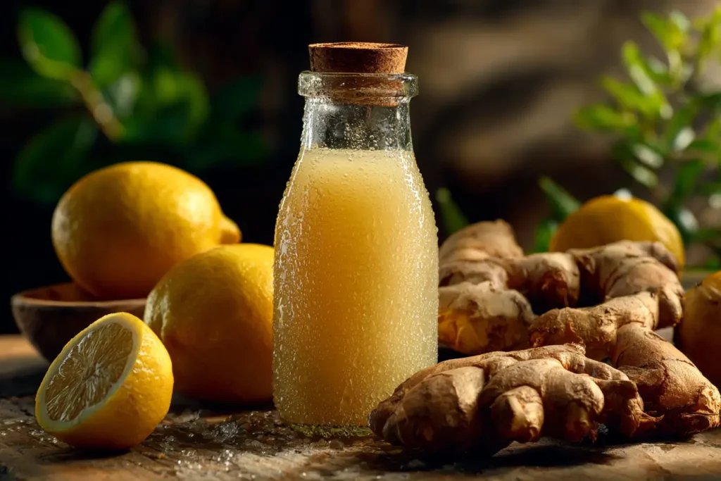 Ingwer Shot haltbar machen