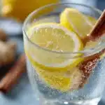 Ingwer Zitrone Zimt Wasser zum Abnehmen