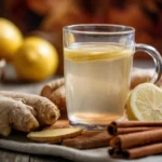 Ingwer‑Zimt‑Trick Erfahrungen mit Getränk im Glas