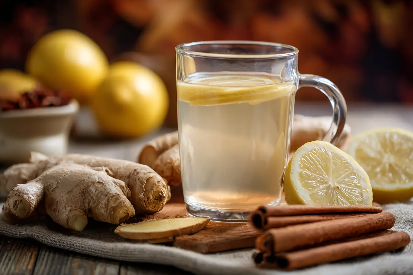 Ingwer‑Zimt‑Trick Erfahrungen mit Getränk im Glas