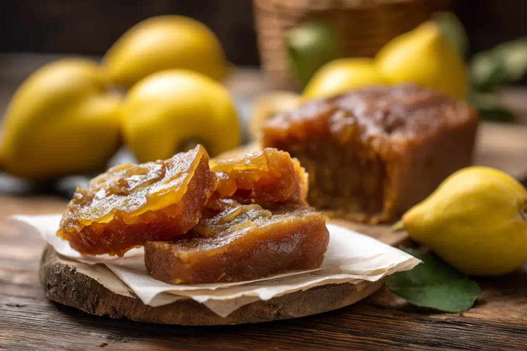 Quittenbrot – traditionelle Süßigkeit aus Quitten