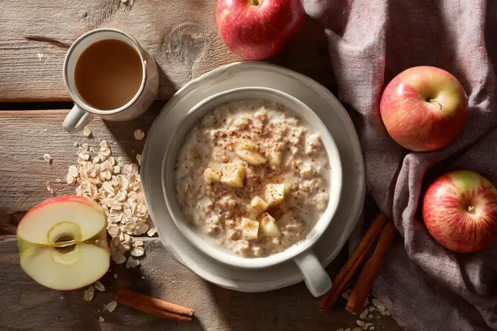 Doc Fischer Haferflocken Rezepte mit Apfel und Zimt