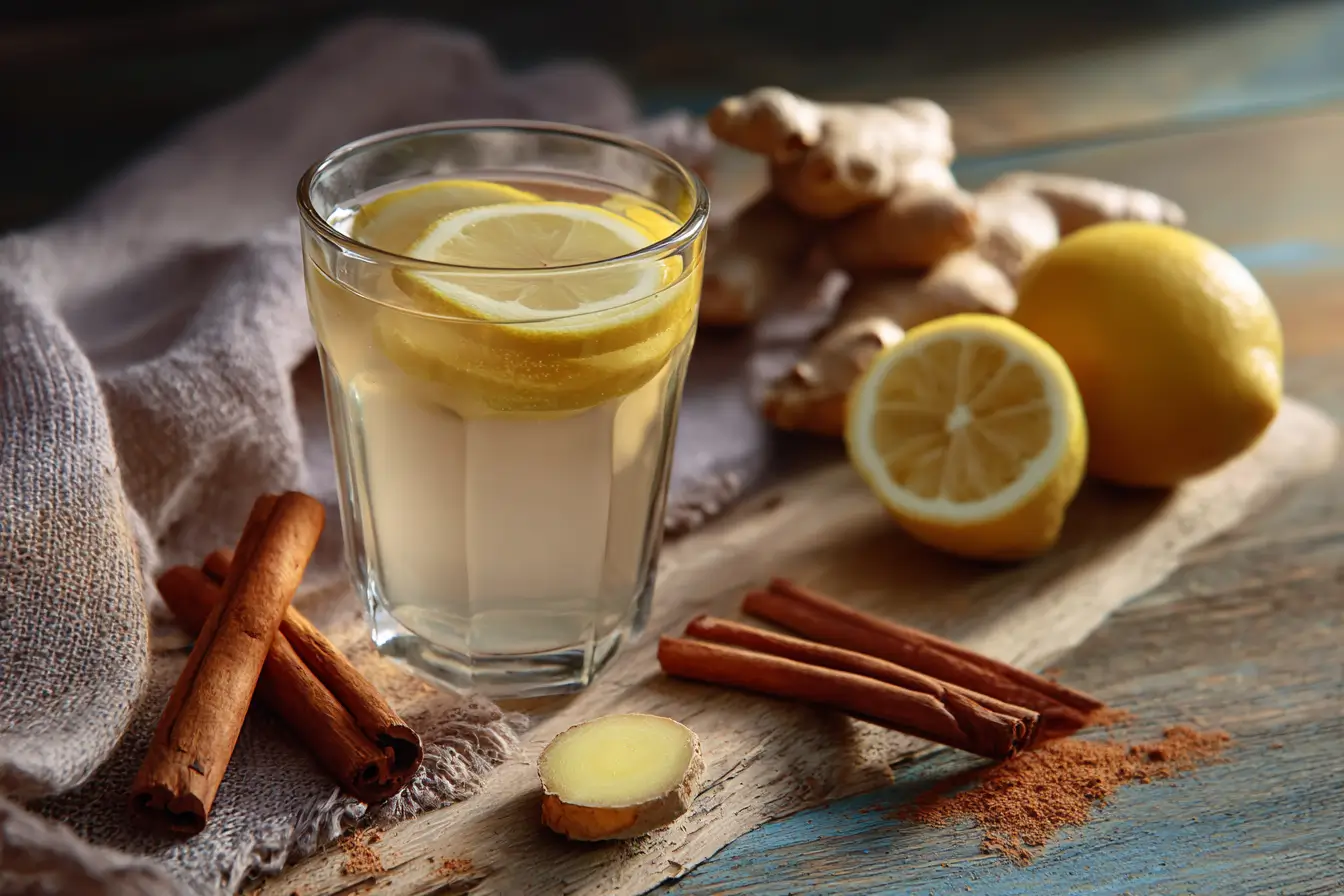 Ingwer-Zimt-Getränk wie Daniela Katzenberger's Mounjaro-Trick