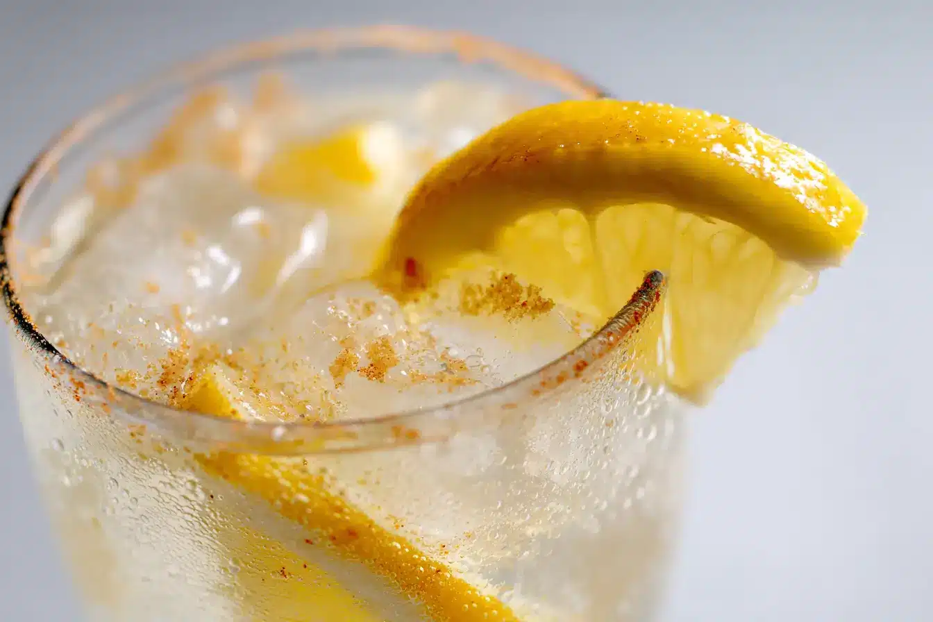 Zutaten für das natürliche Mounjaro Getränk mit Ingwer und Zitrone