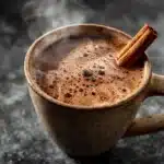 Rohkakao‑Drink mit Zimt als Alternative zu Kaffee