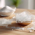 Gelatine verwenden – Blattgelatine und Pulver in realistischer Küchenumgebung