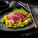 Vorspeise aus Grill den Henssler mit asiatischem Einfluss