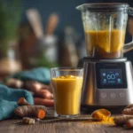 Ingwer Kurkuma Shot Rezept mit frischen Zutaten